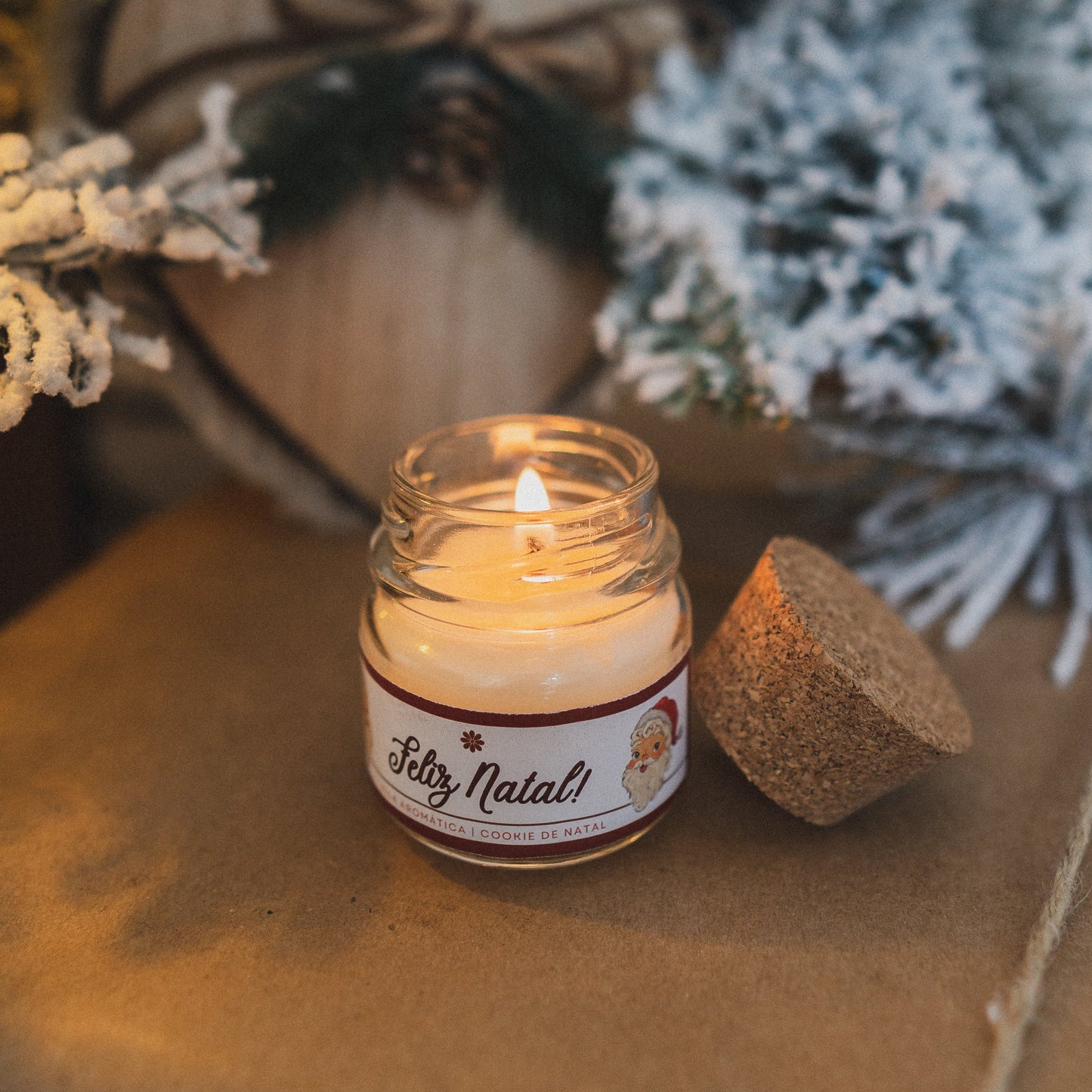 Vela aromática Noel - Cookie de Natal