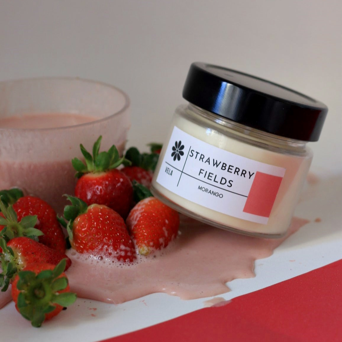 Vela aromática Strawberry Fields - Morango