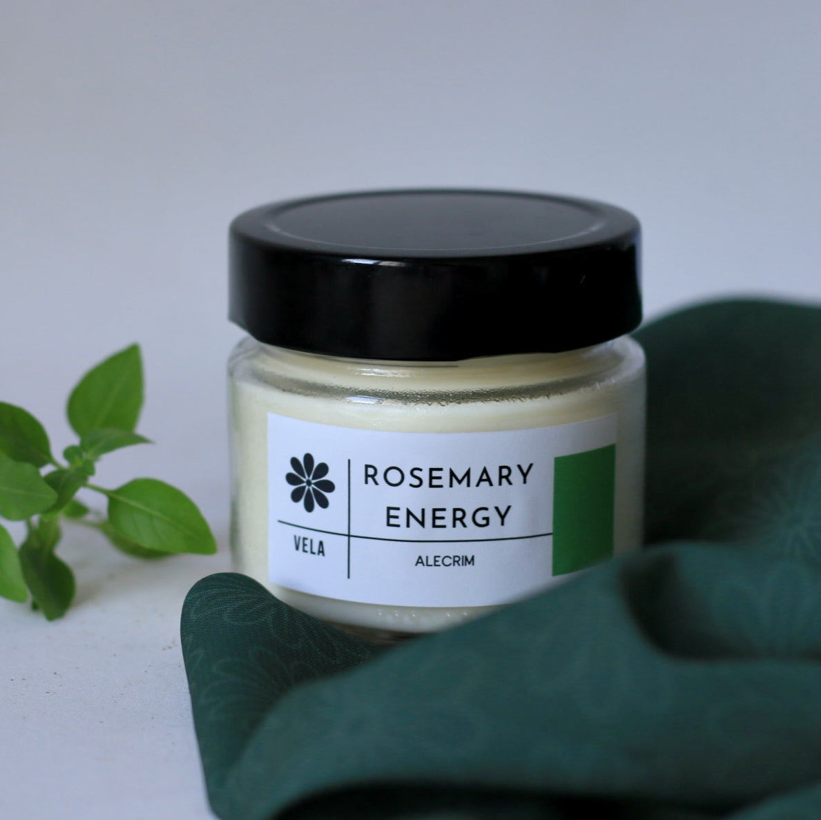 Vela aromática Rosemary Energy - Alecrim