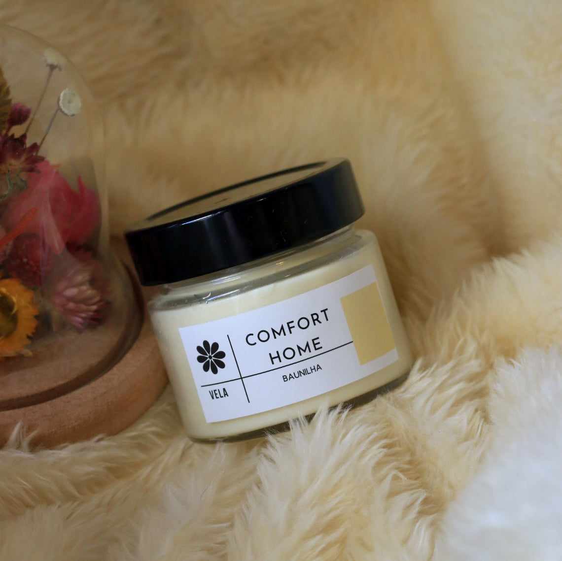 Vela aromática Comfort Home - Baunilha