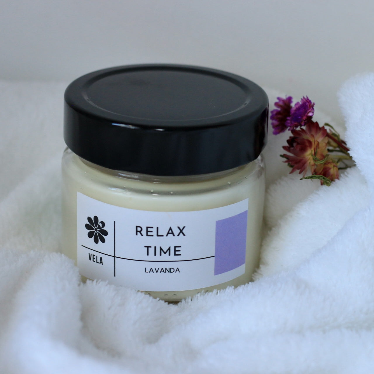 Vela aromática Relax Time - Lavanda