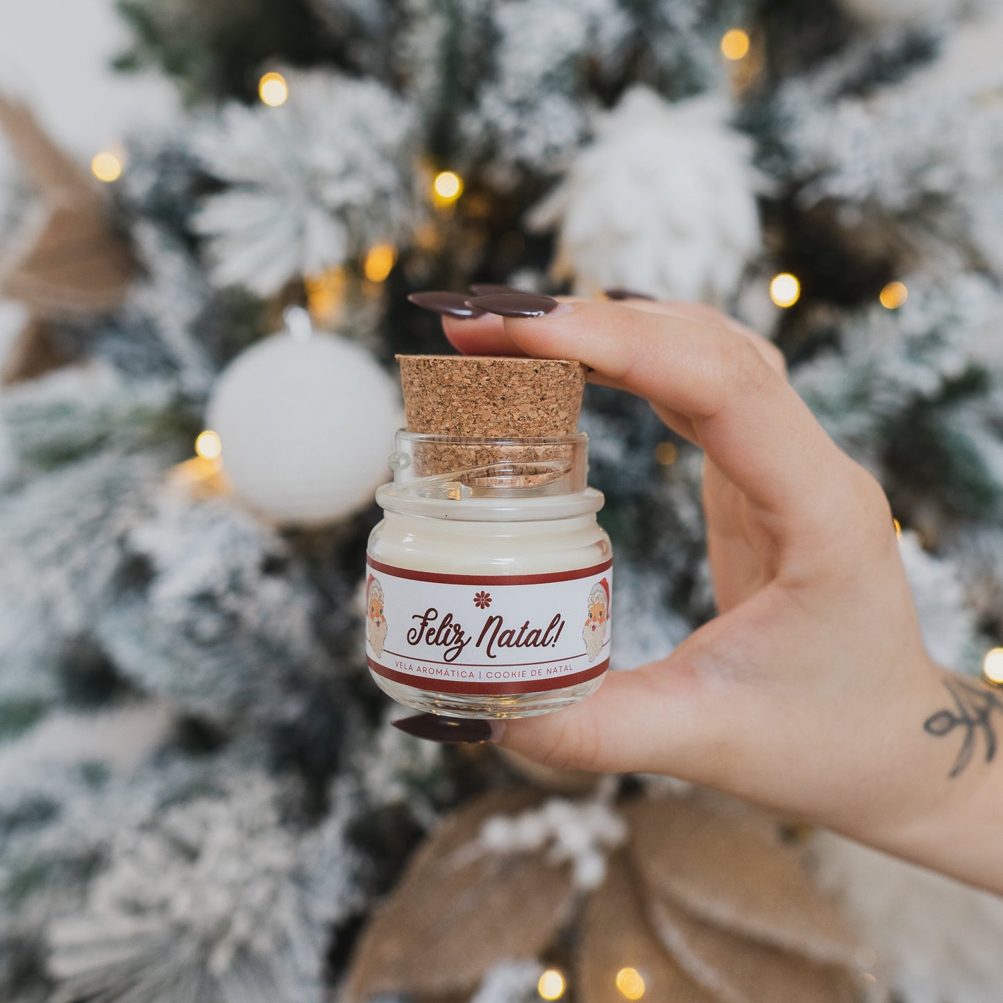 Vela aromática Noel - Cookie de Natal