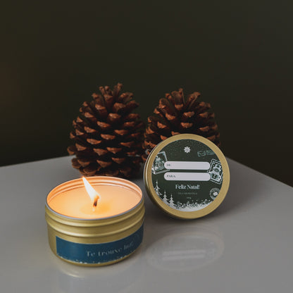 Vela aromática Te Trouxe Luz - Natal