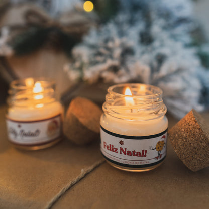 Vela aromática Natal - Cookie de Natal