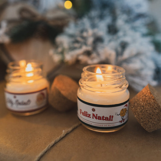 Vela aromática Natal - Cookie de Natal