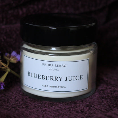 Vela aromática Blueberry Juice - Mirtilo