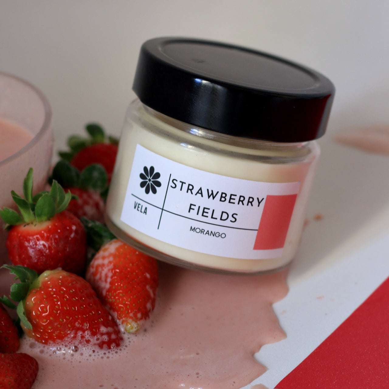 Vela aromática Strawberry Fields - Morango