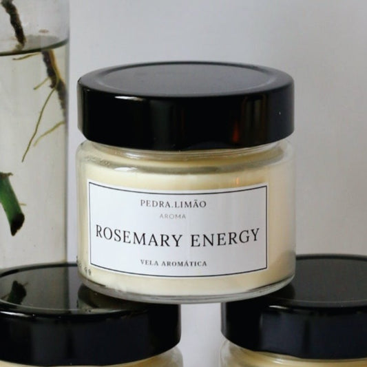 Vela aromática Rosemary Energy - Alecrim